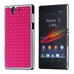 Bling Cover til Xperia Z (Pink)